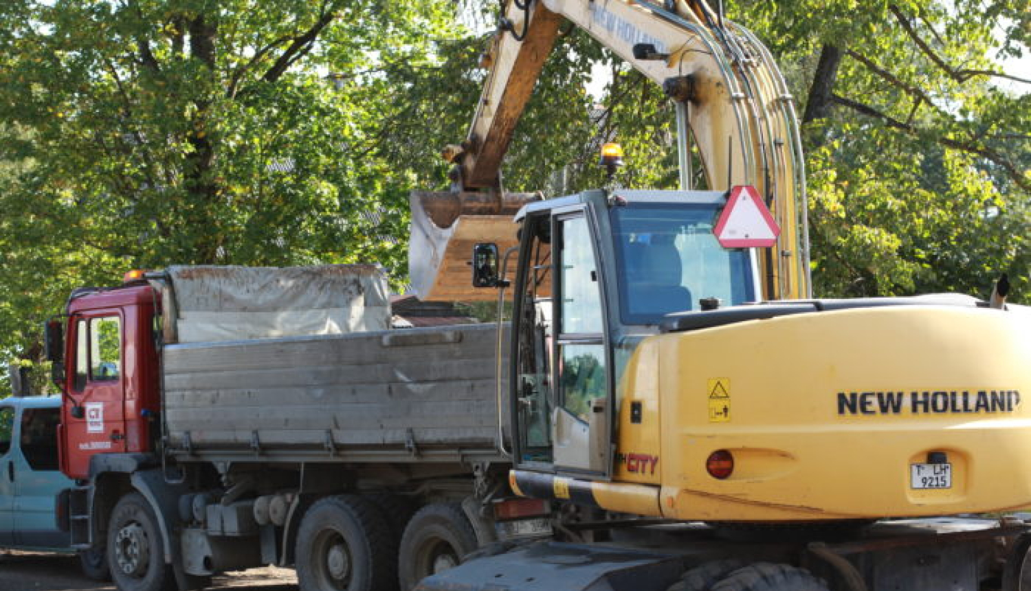 Uzmanību! Remontdarbu laikā 23. un 24. maijā transporta kustībai slēgts Muižas ielas posms