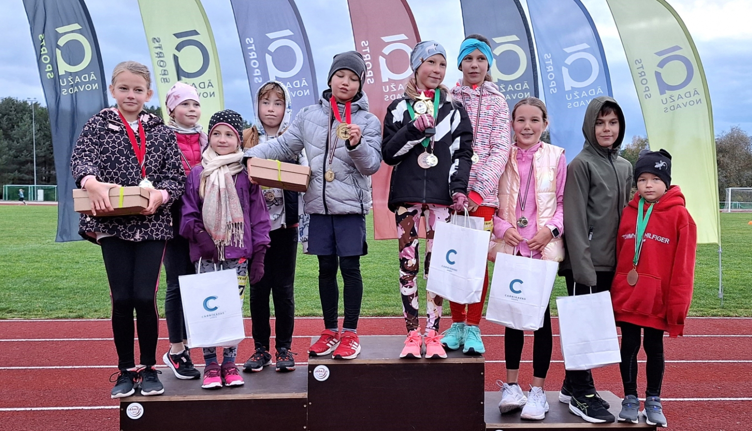 veselības skrējiens 2023, apbalvošana