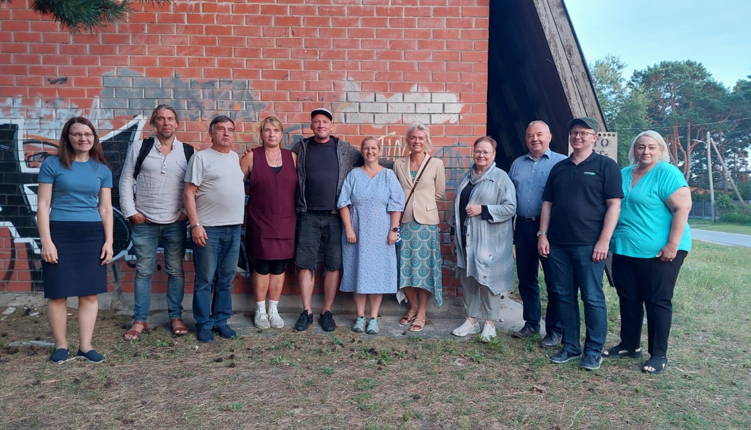 Garciems, tikšanās ar iedzīvotājiem