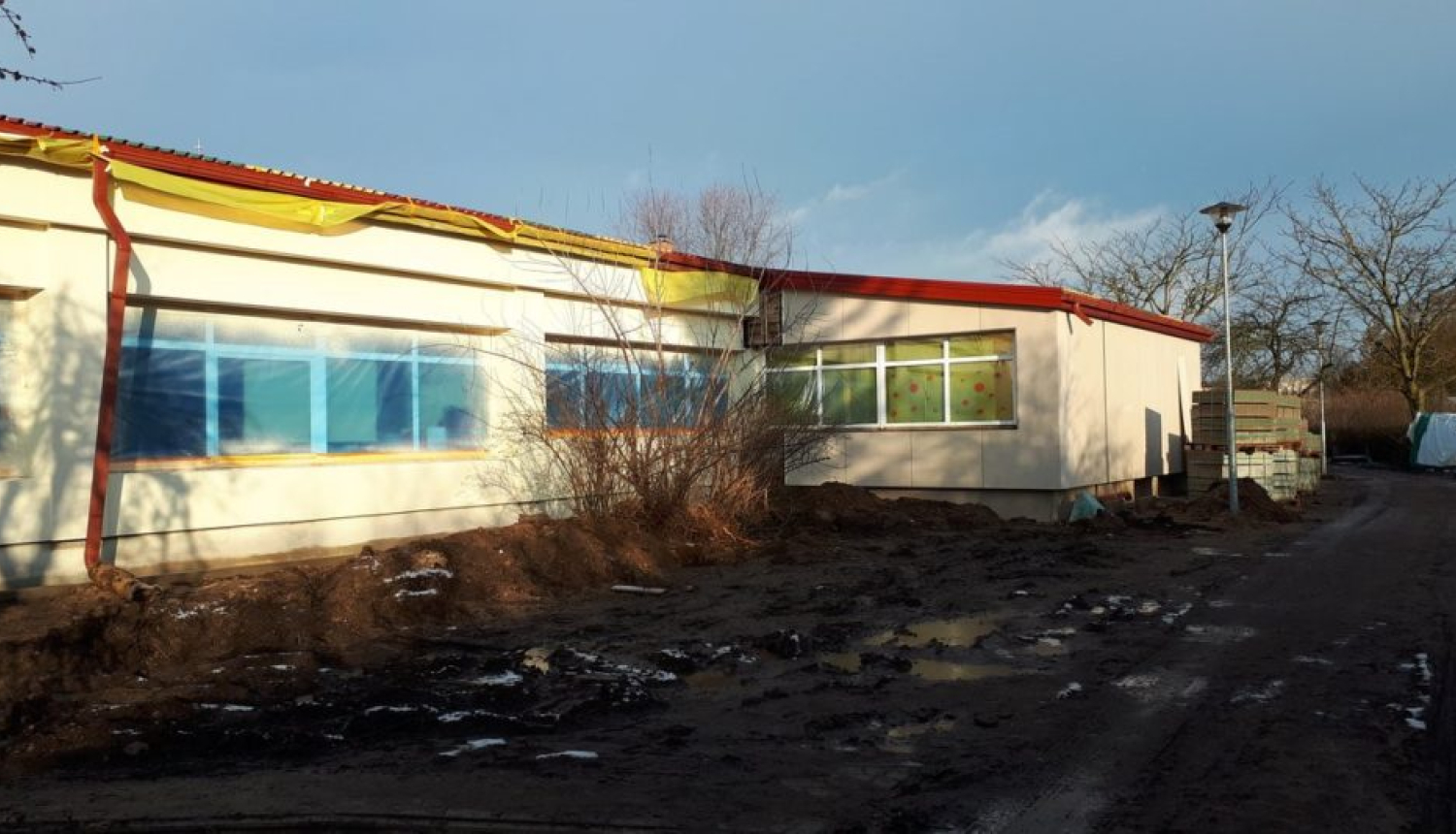 Ādažu bērnudārza siltināšana turpinās