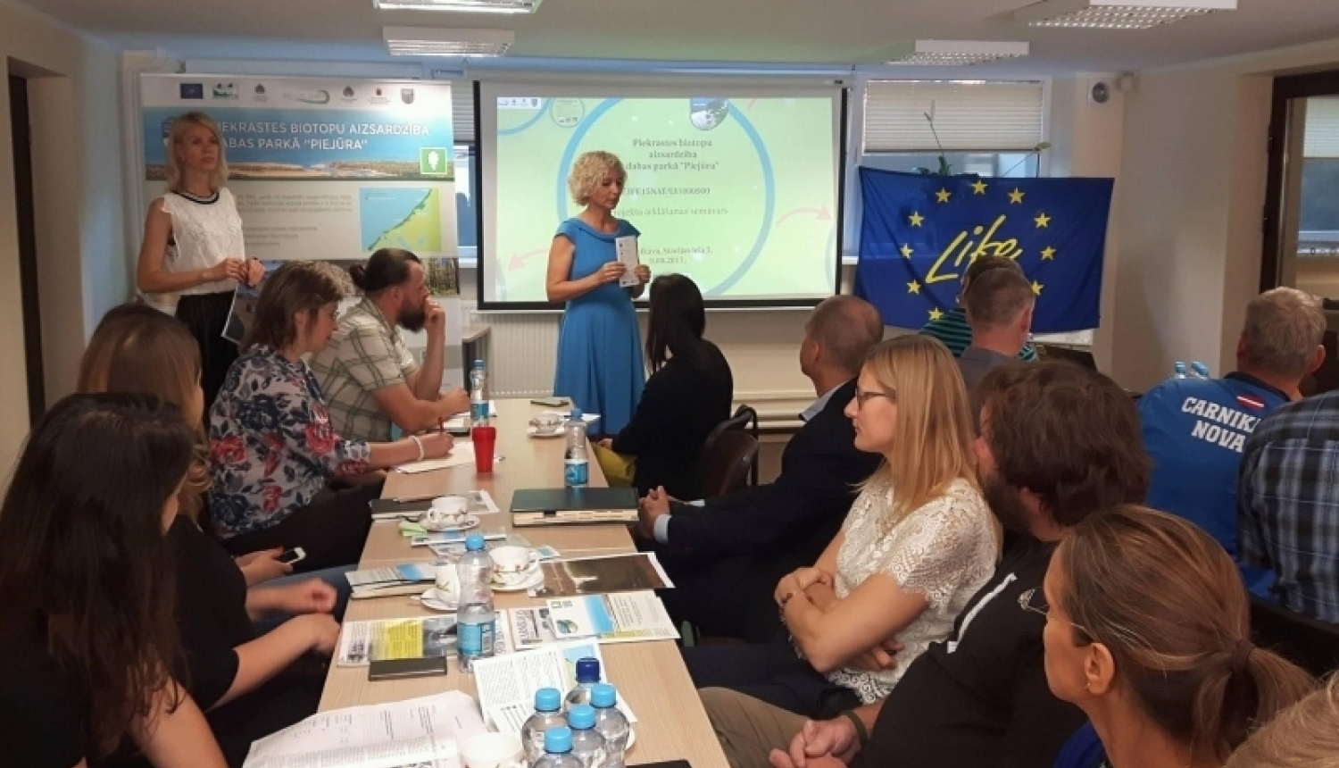 Dabas parkam “Piejūra” veltītajā LIFE CoHaBit projektā iesaistītie vērtē jau paveikto un spriež par darāmo