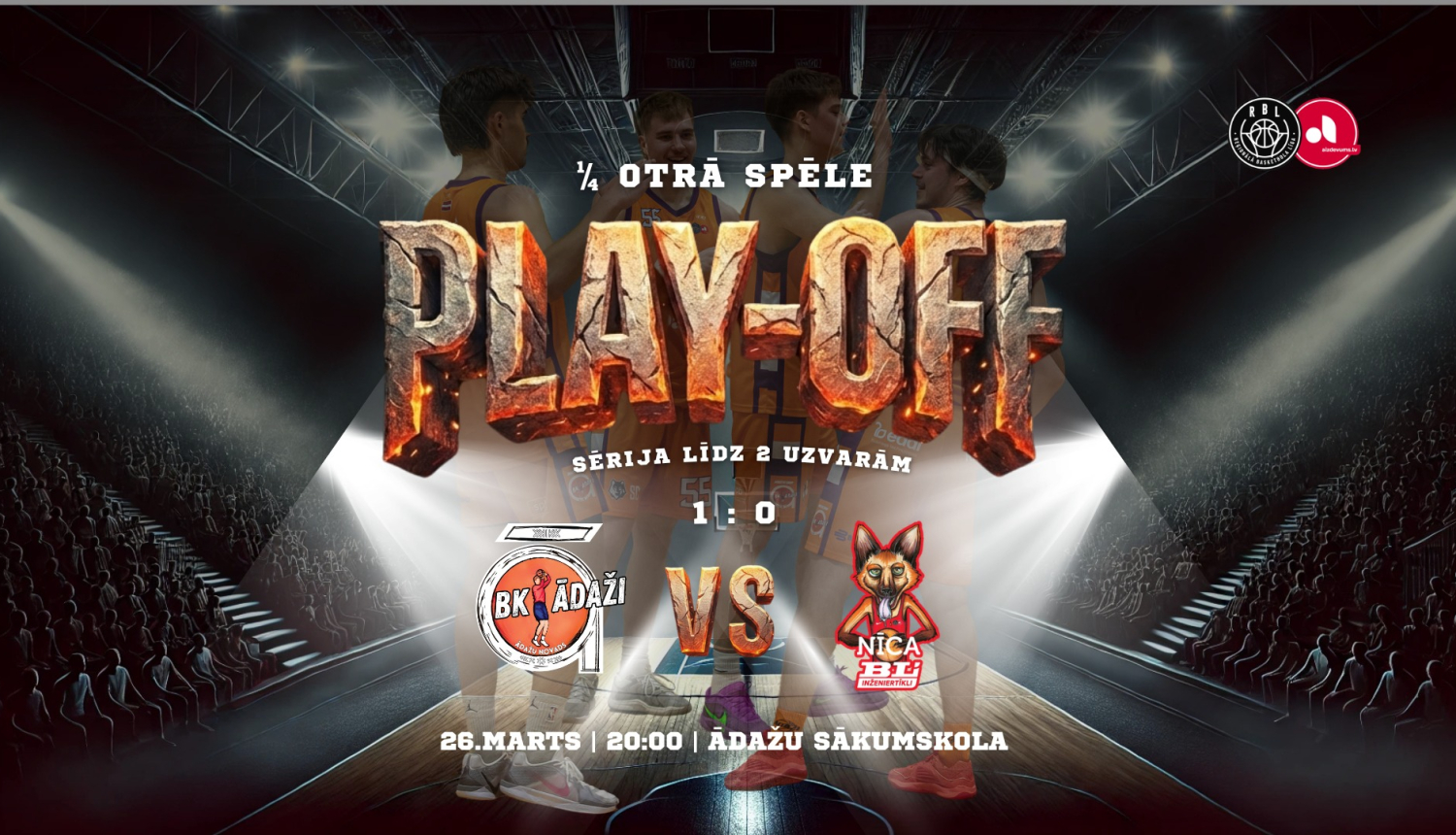 RBL - Ādaži/Daily - Nīca BLi basketbols