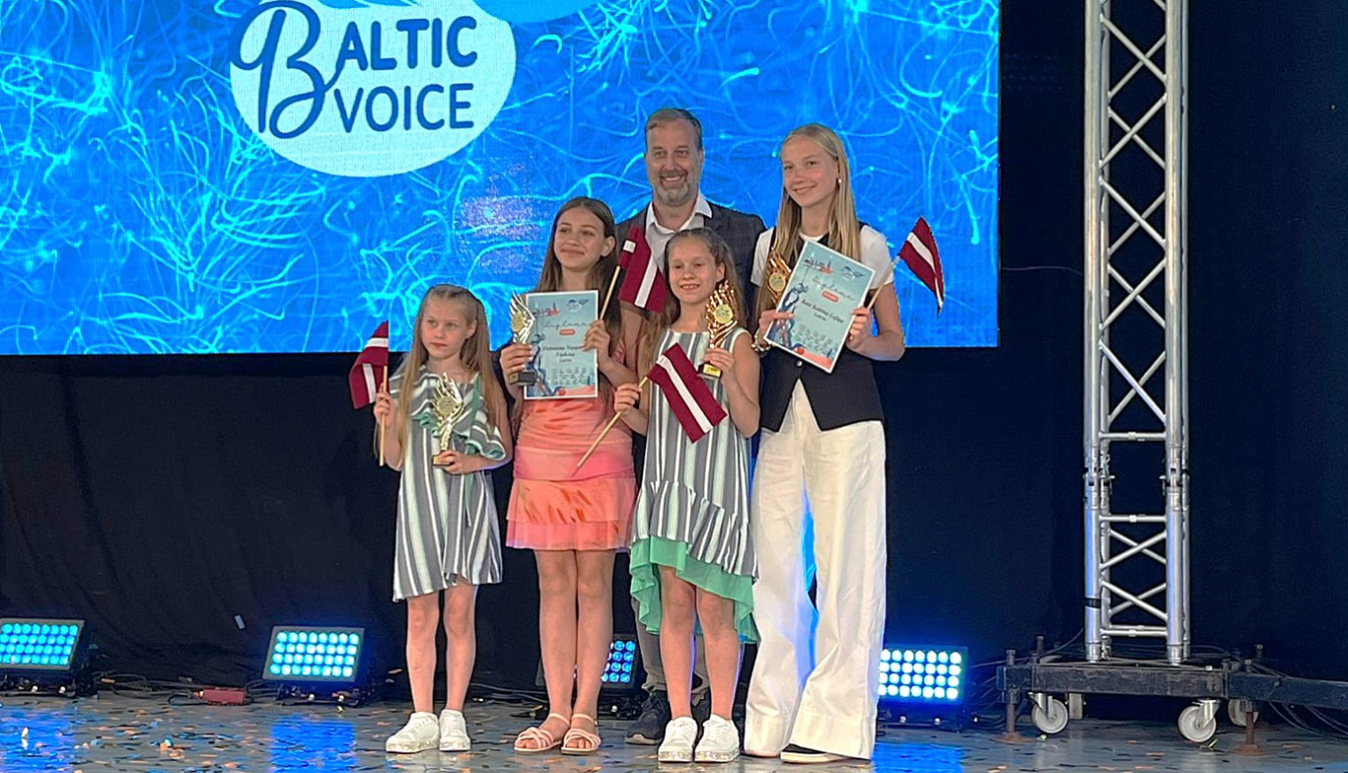 Baltic Voice, Ādažu novada jaunie vokālisti