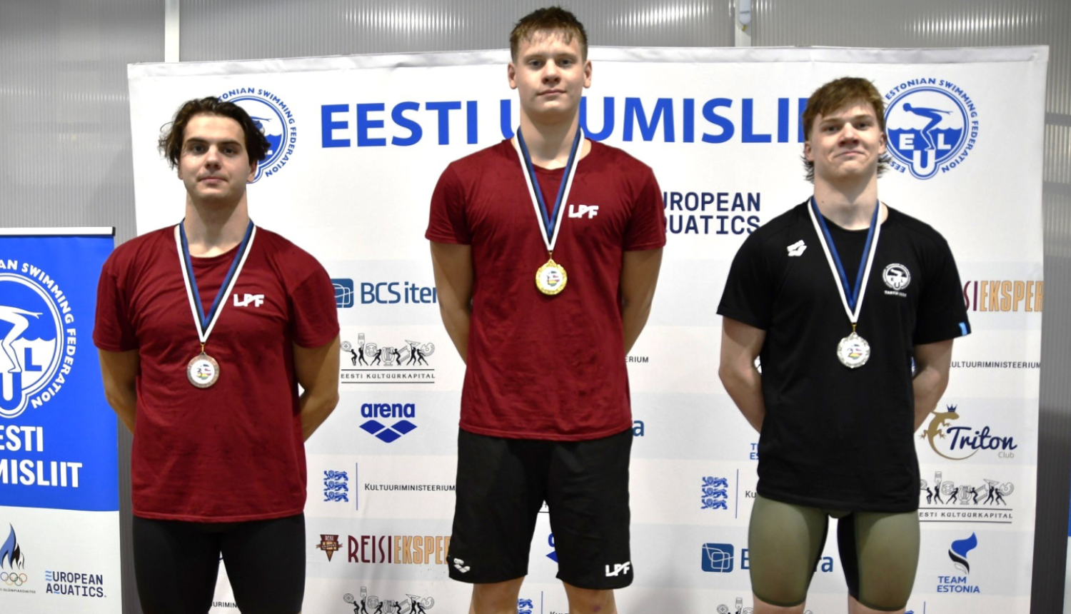 Kristaps Čilipāns - Baltijas čempions peldēšanā