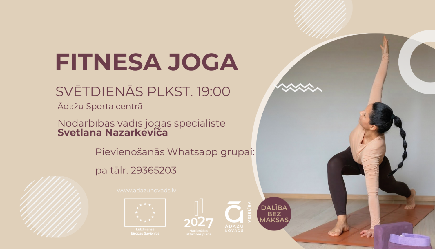 fitnesa joga