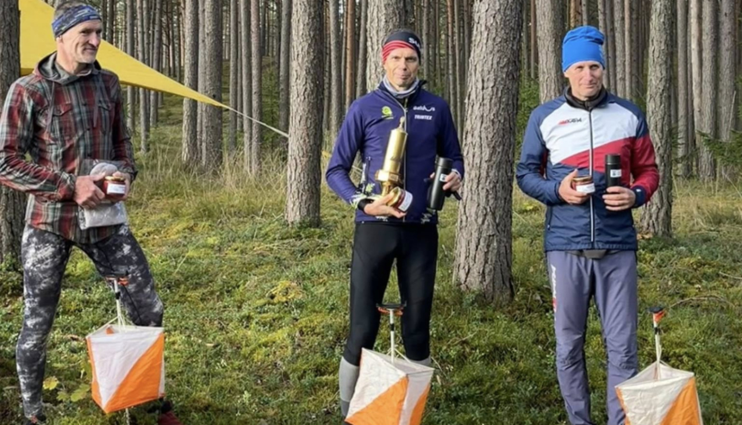 Uzvarētāji V50 vecuma grupā - A. Prošenkova kauss