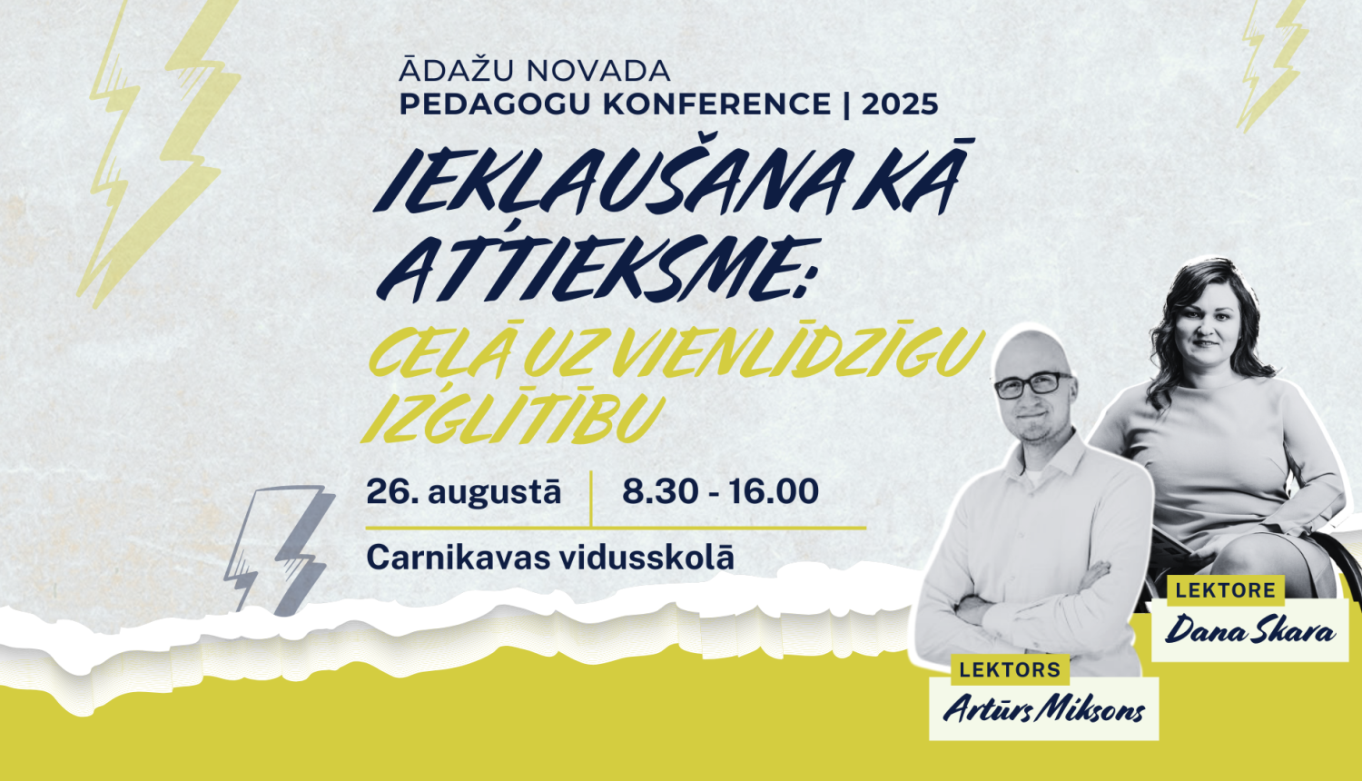 Pedagogu konference, Miksons, Skara