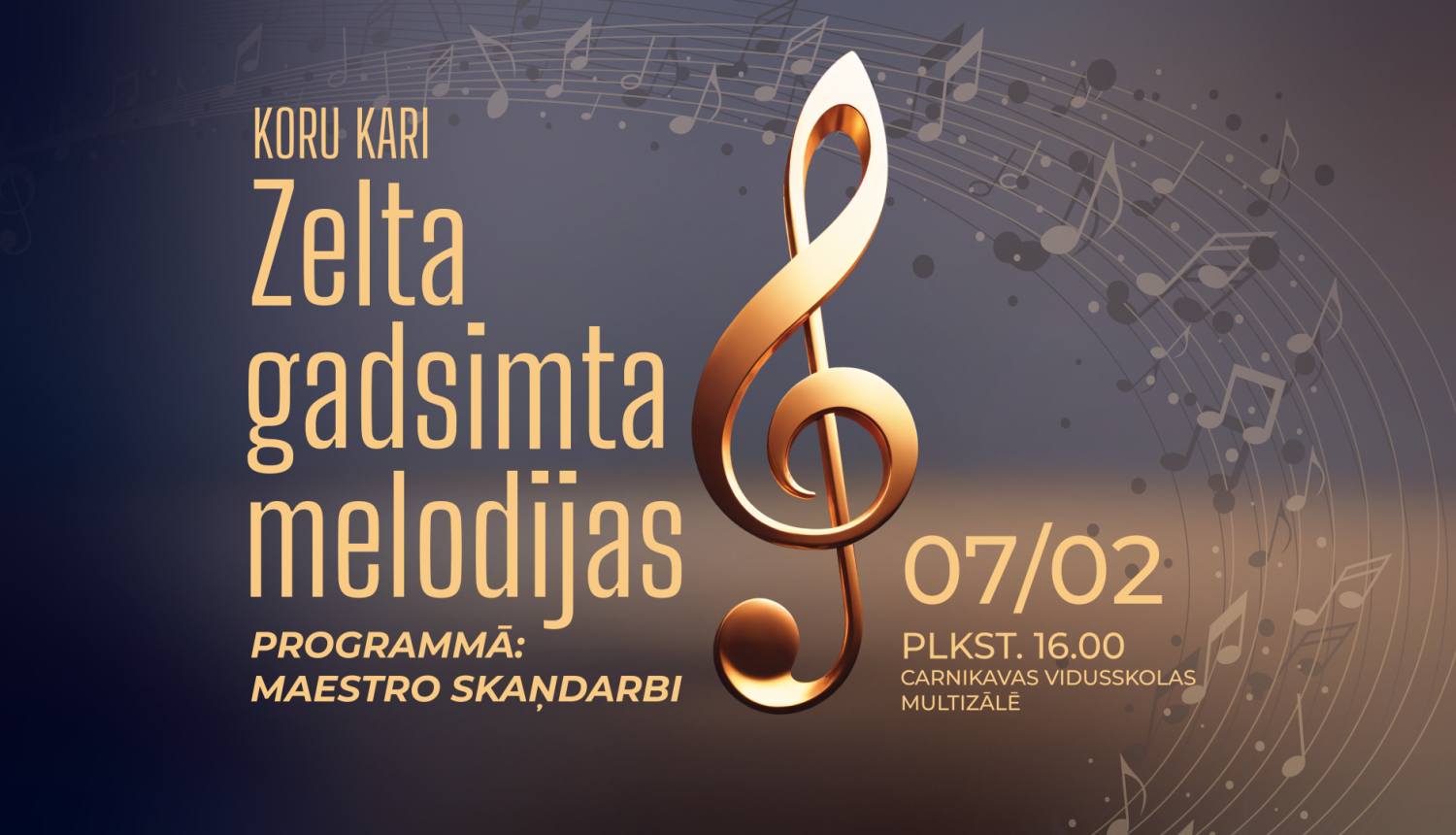 Zelta gadsimta melodijas. Koru kari