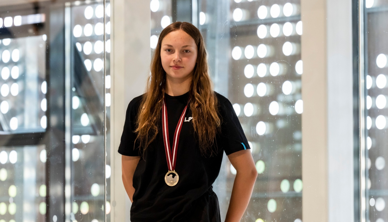 Anabella Veržbicka, peldēšana