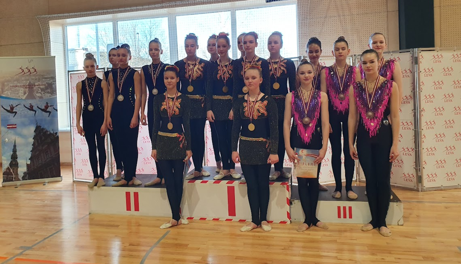 ādažu ūdensroze estētiskā vingrošana