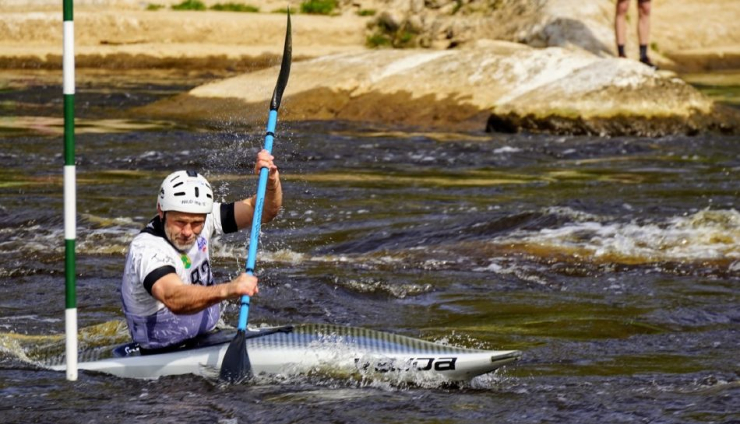 Aivars Kaulakalns uzvar Latvijas Kanoe Asociācijas Latvijas kausa pirmajā posmā Valmierā