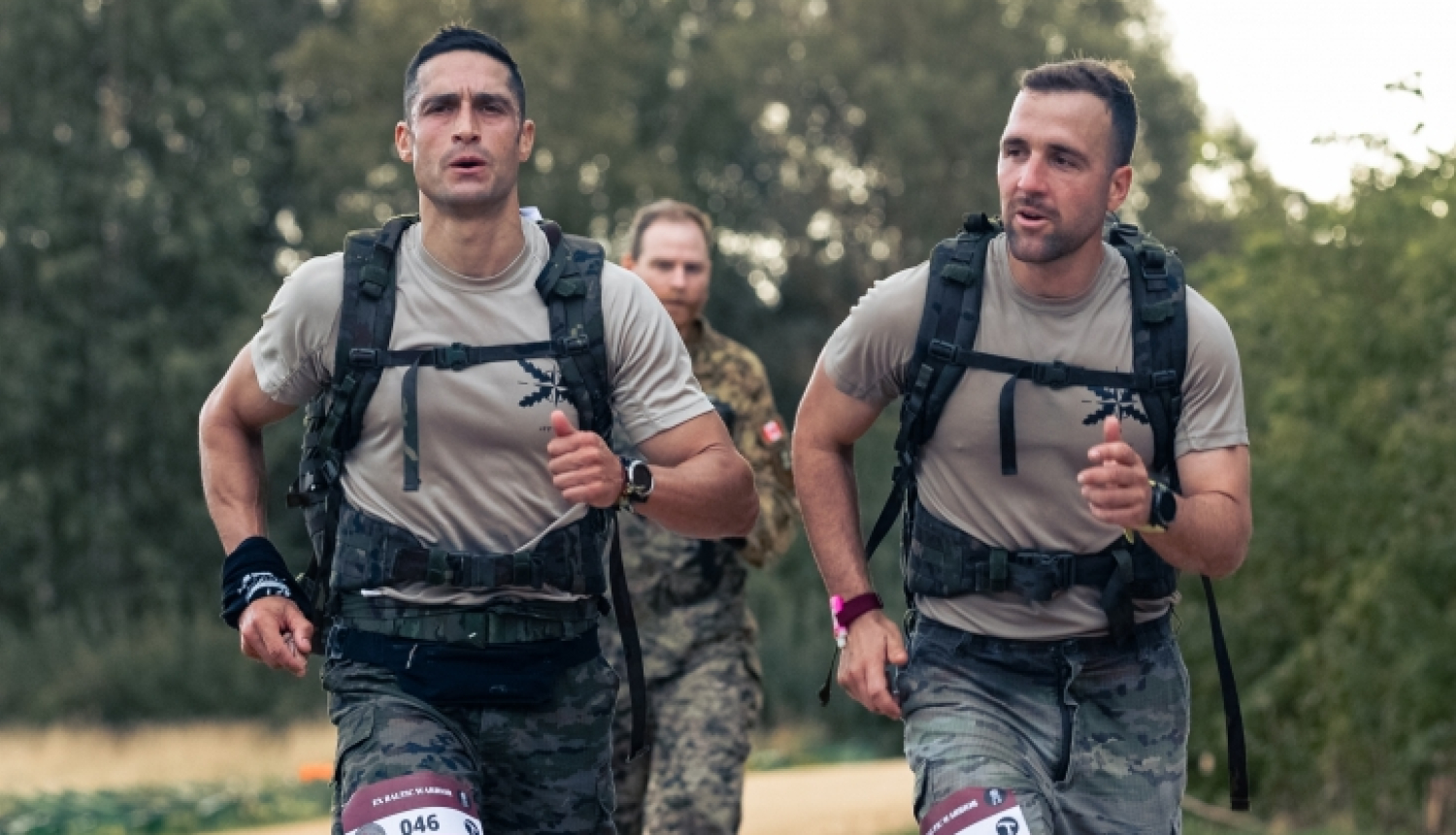 NATO daudznacionālās kaujas grupas skrējiens