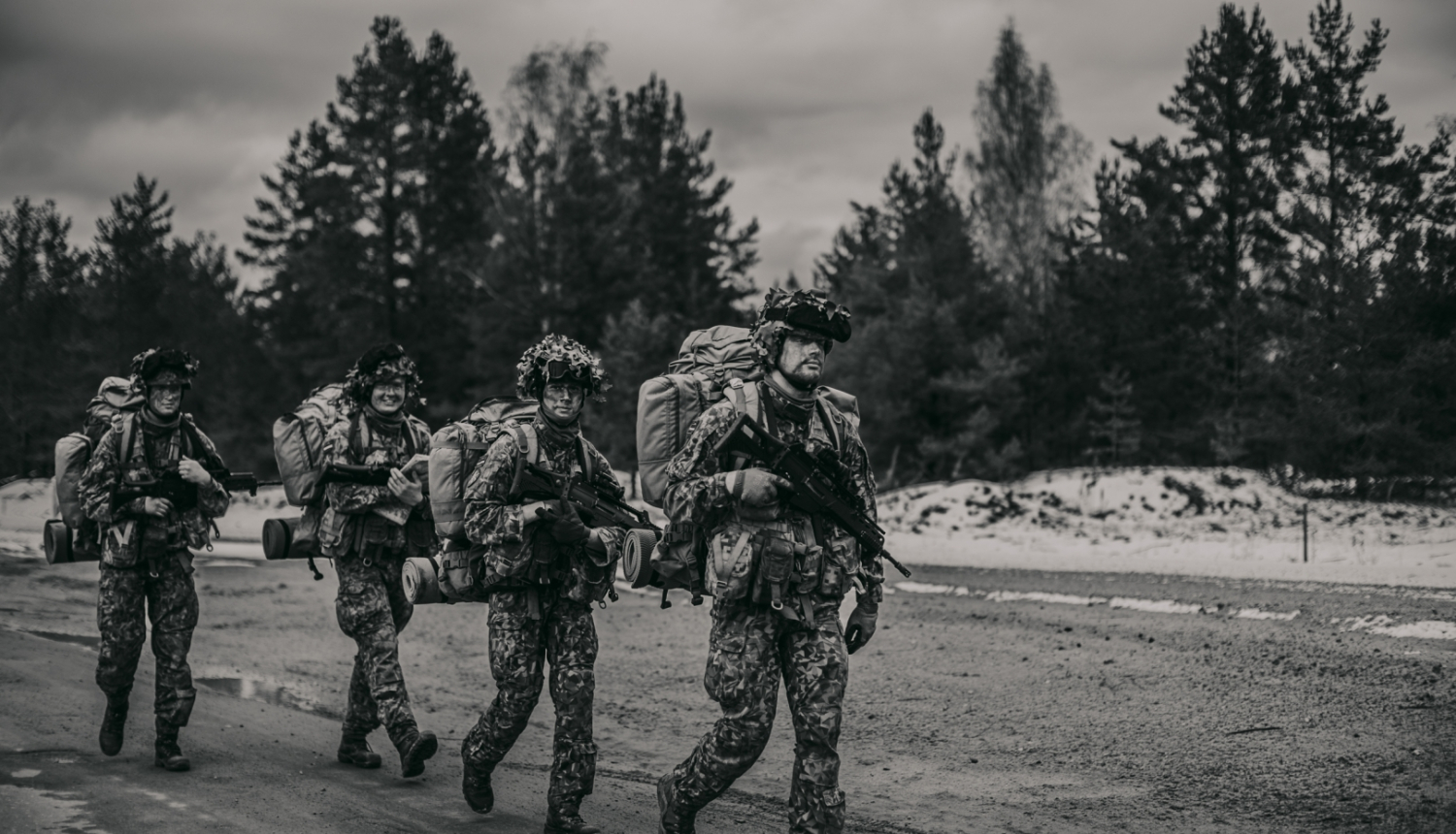 Berešu maršs, Ādažu poligons