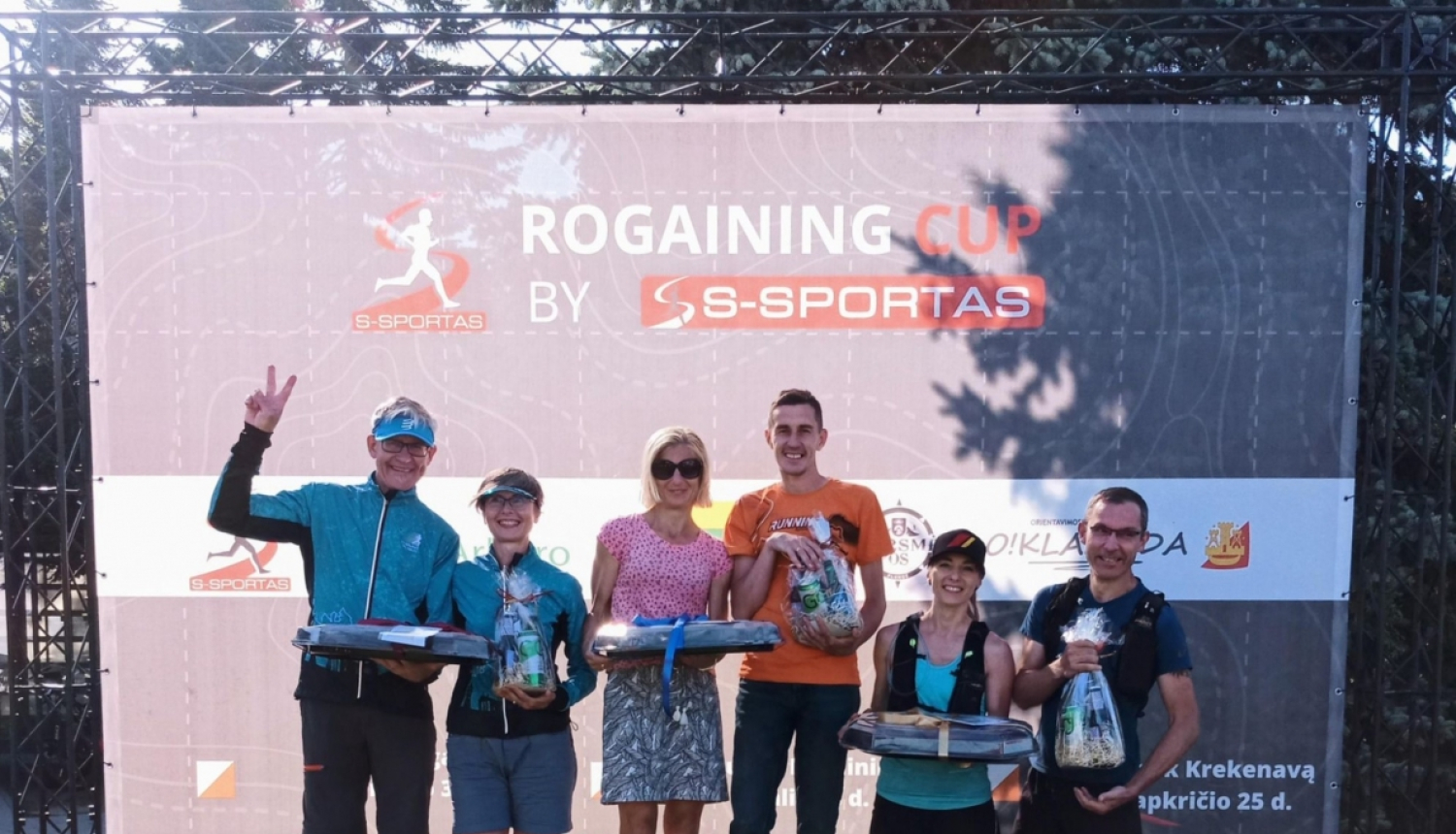 Sniedze Brakovska, Eduards Pāķis, rogainings Klaipēda