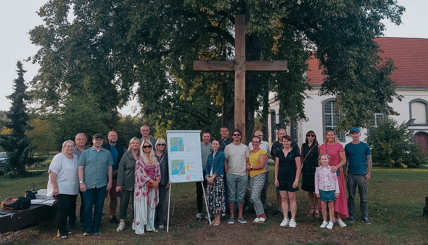 tikšanās ar Baltezera iedzīvotājiem