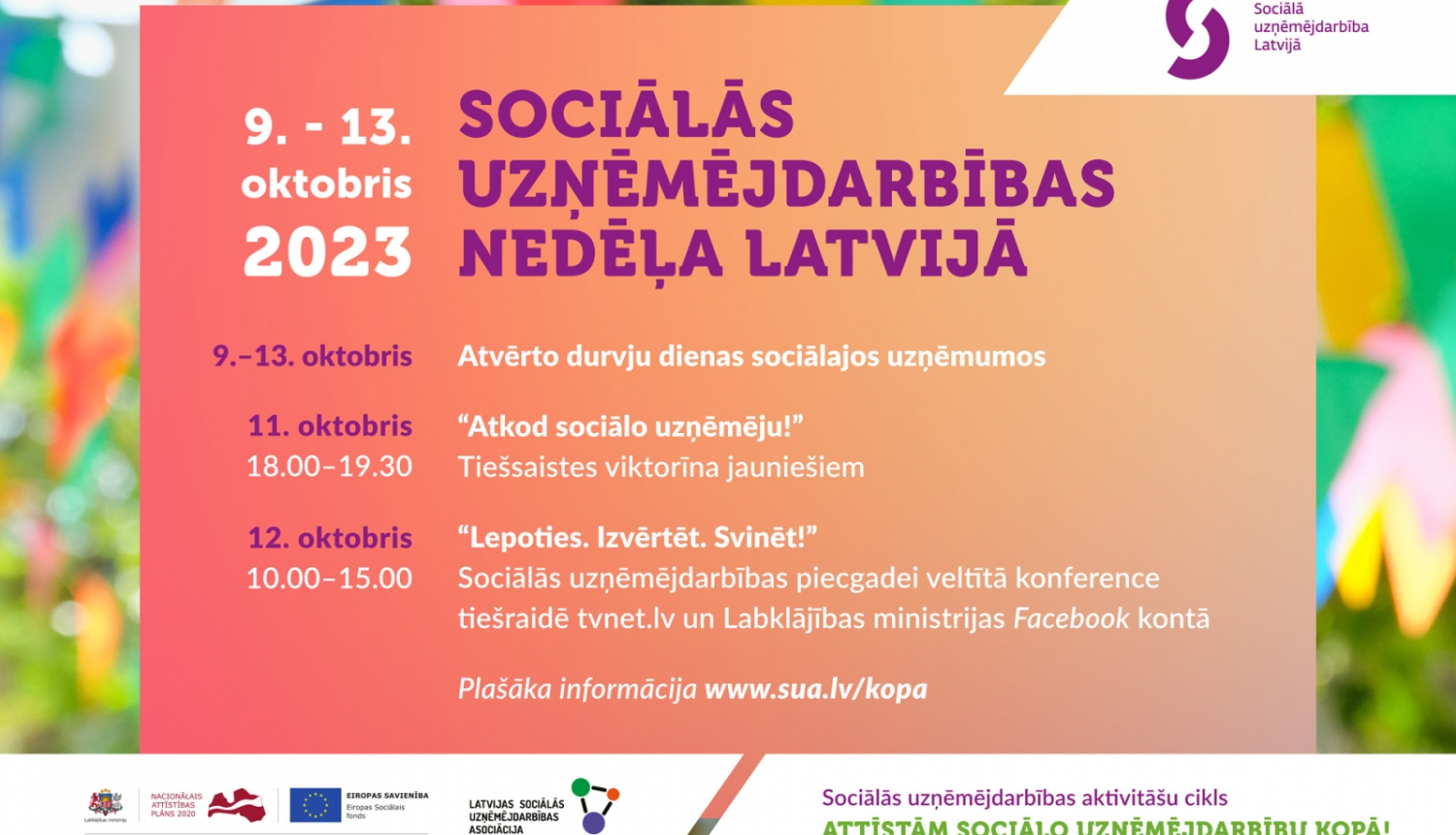 sociālās uzņēmējdarbības nedēļa