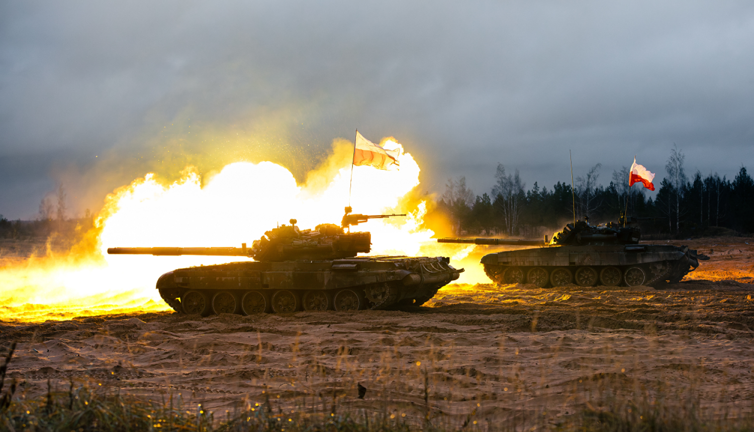 Tanks, šaušana, NBS mācības