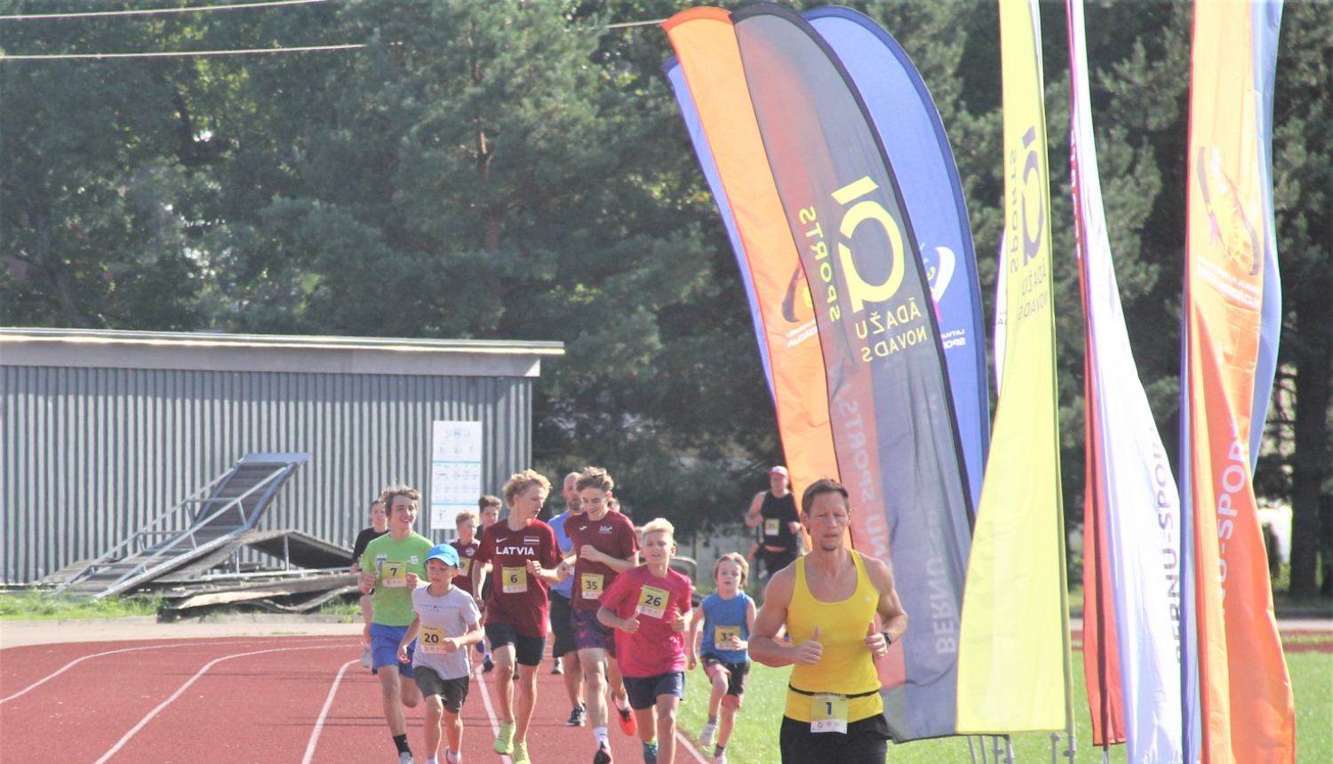 Veselības skrējiens, Ādažu stadions, 1. posms, 07.09.2023.