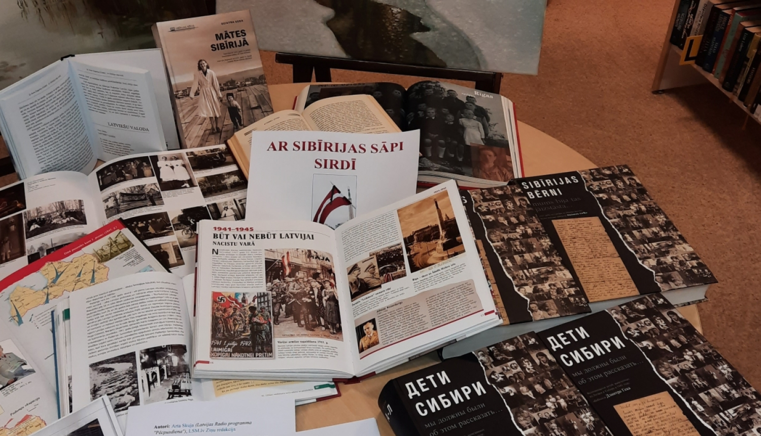 Izstāde - ar Sibīrijas sāpi sirdī