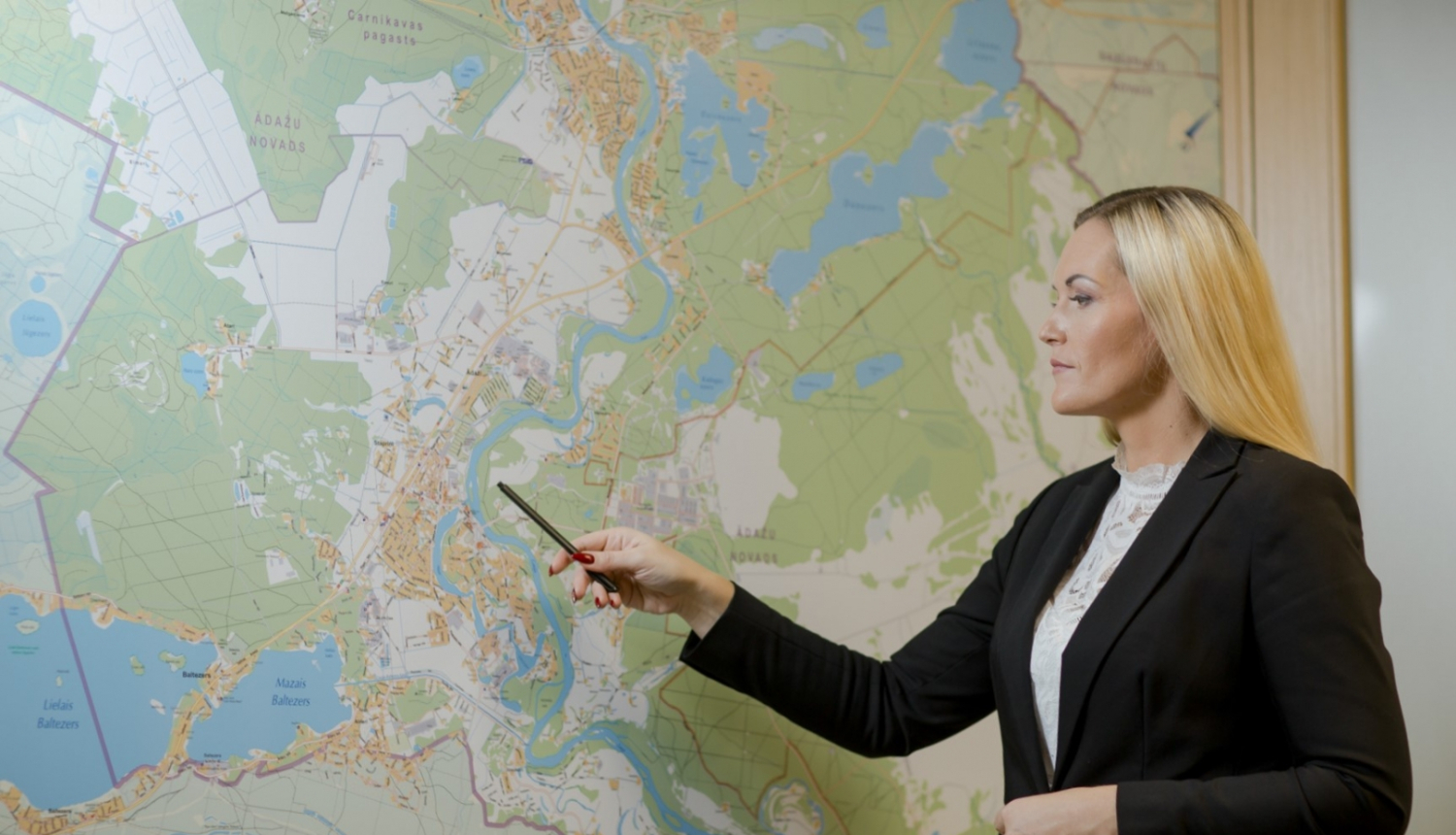 Ādažu novada domes priekšsēdētāja Karīna Miķelsone