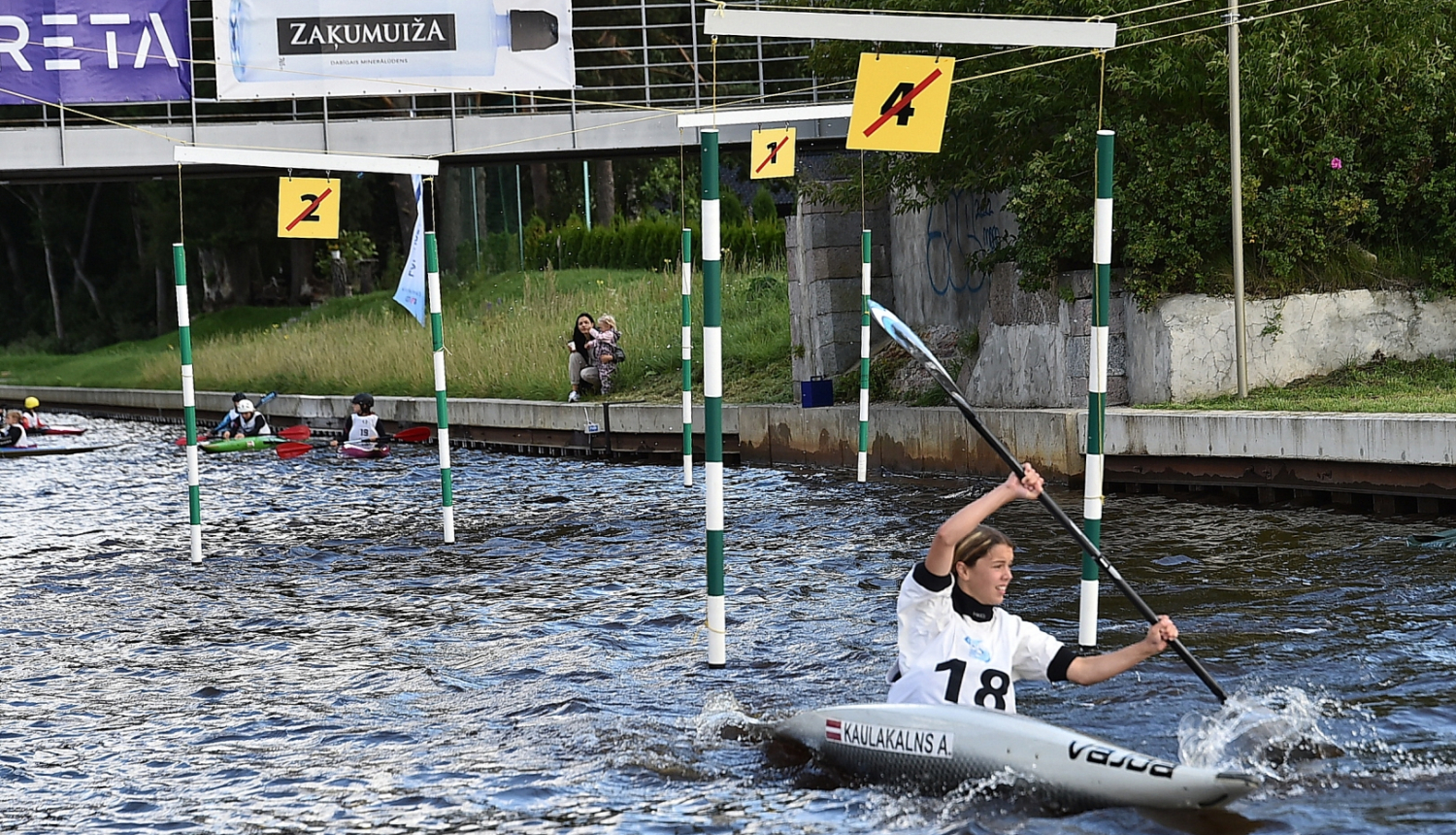 Ādažu novada kauss airēšanas slalomā