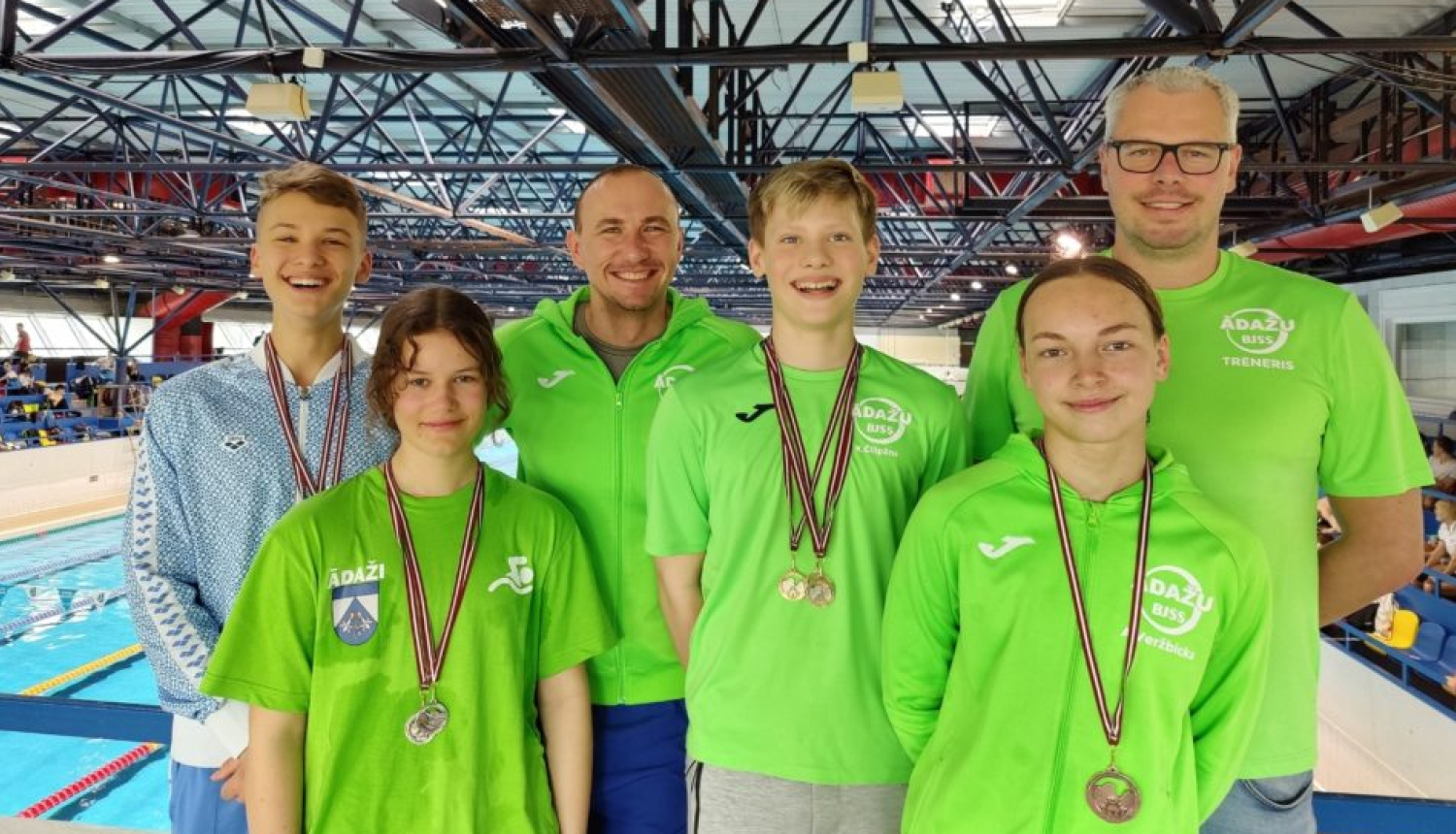 Čempioni peldēšanā