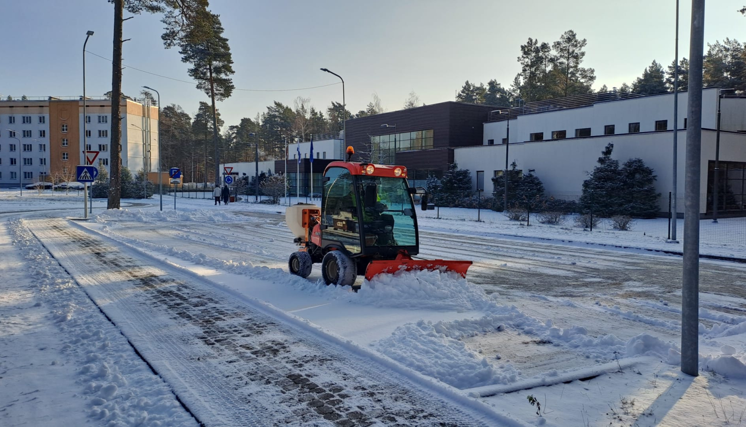 Uzsākta ziemas sezonas ielu uzturēšana