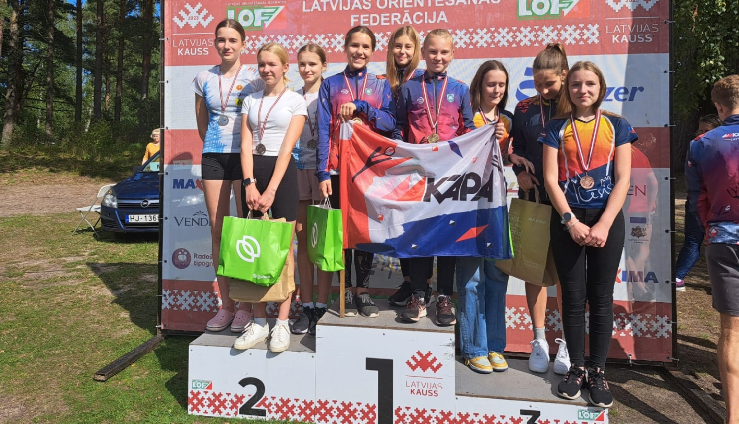 OK Kāpa, vidējā distance, zelts, W14