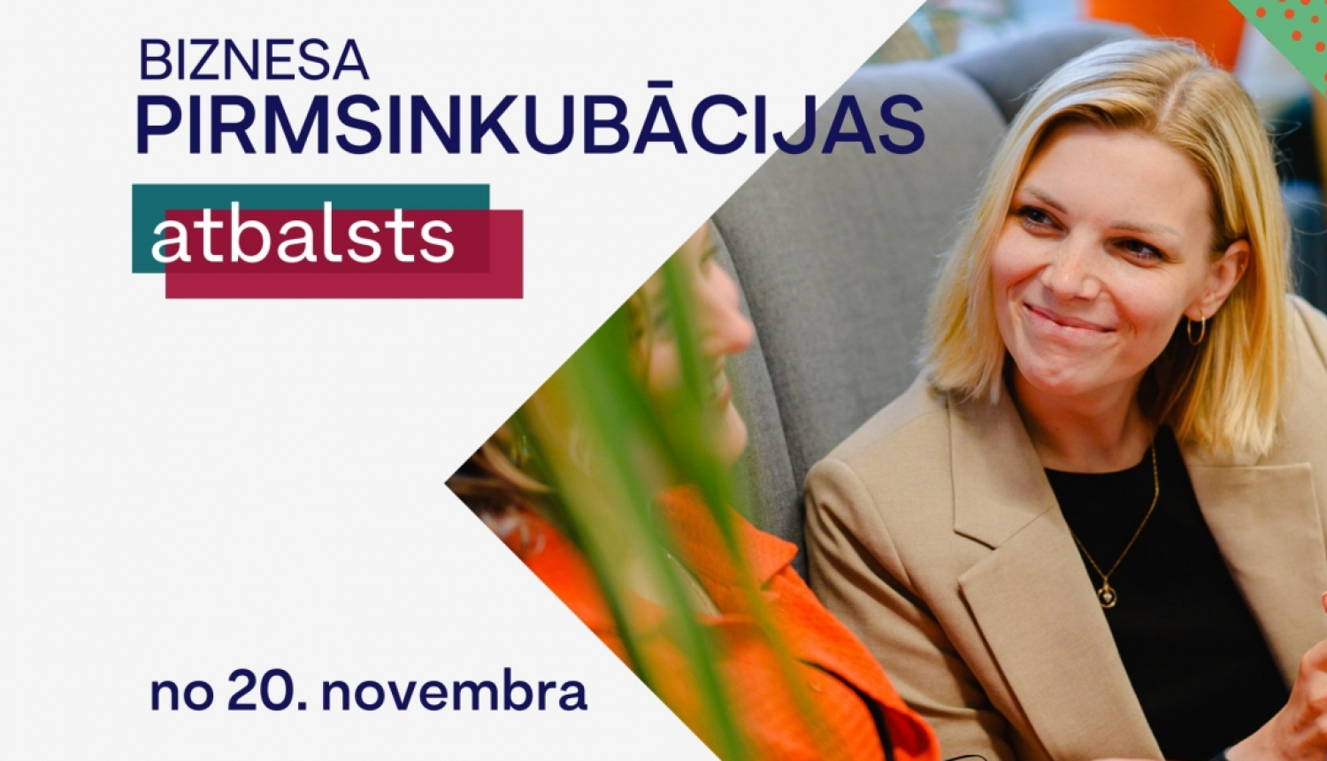 LIAA atbalsts, pirmsinkubācijas, 20.11.