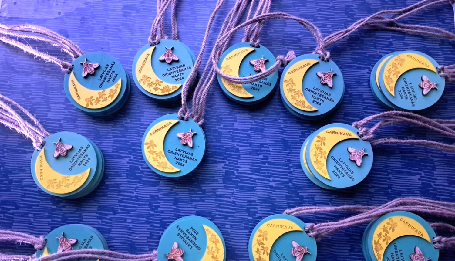 Orientēšanās nakts medaļas