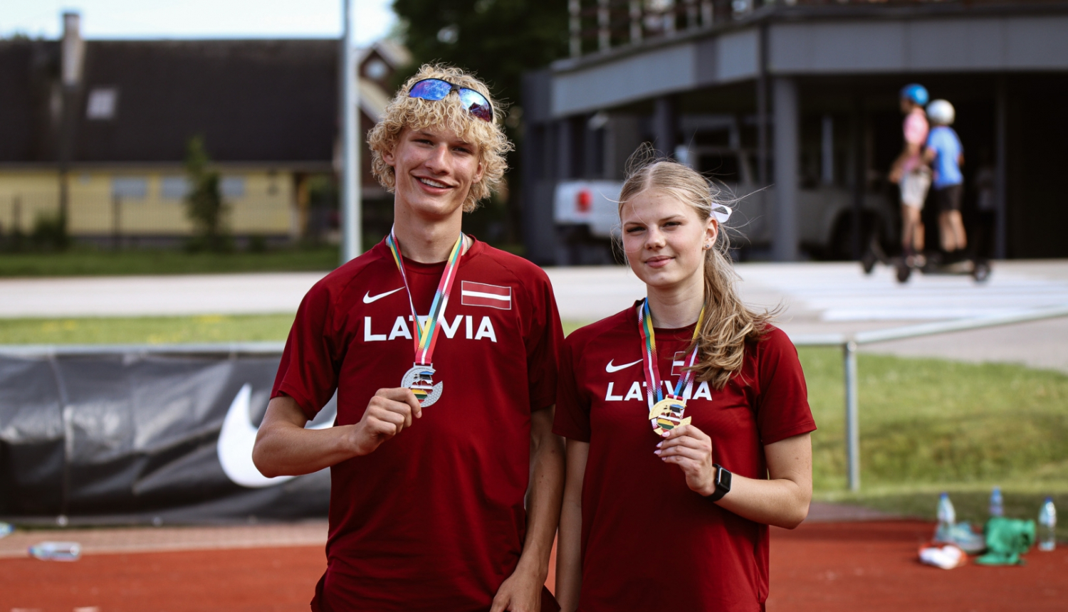 Toms Melderis un Laura Ozola