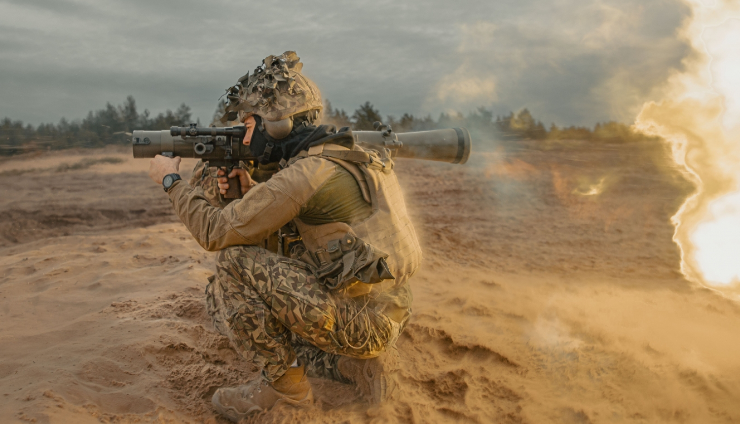 šaušanas nodarbības Ādažu poligonā