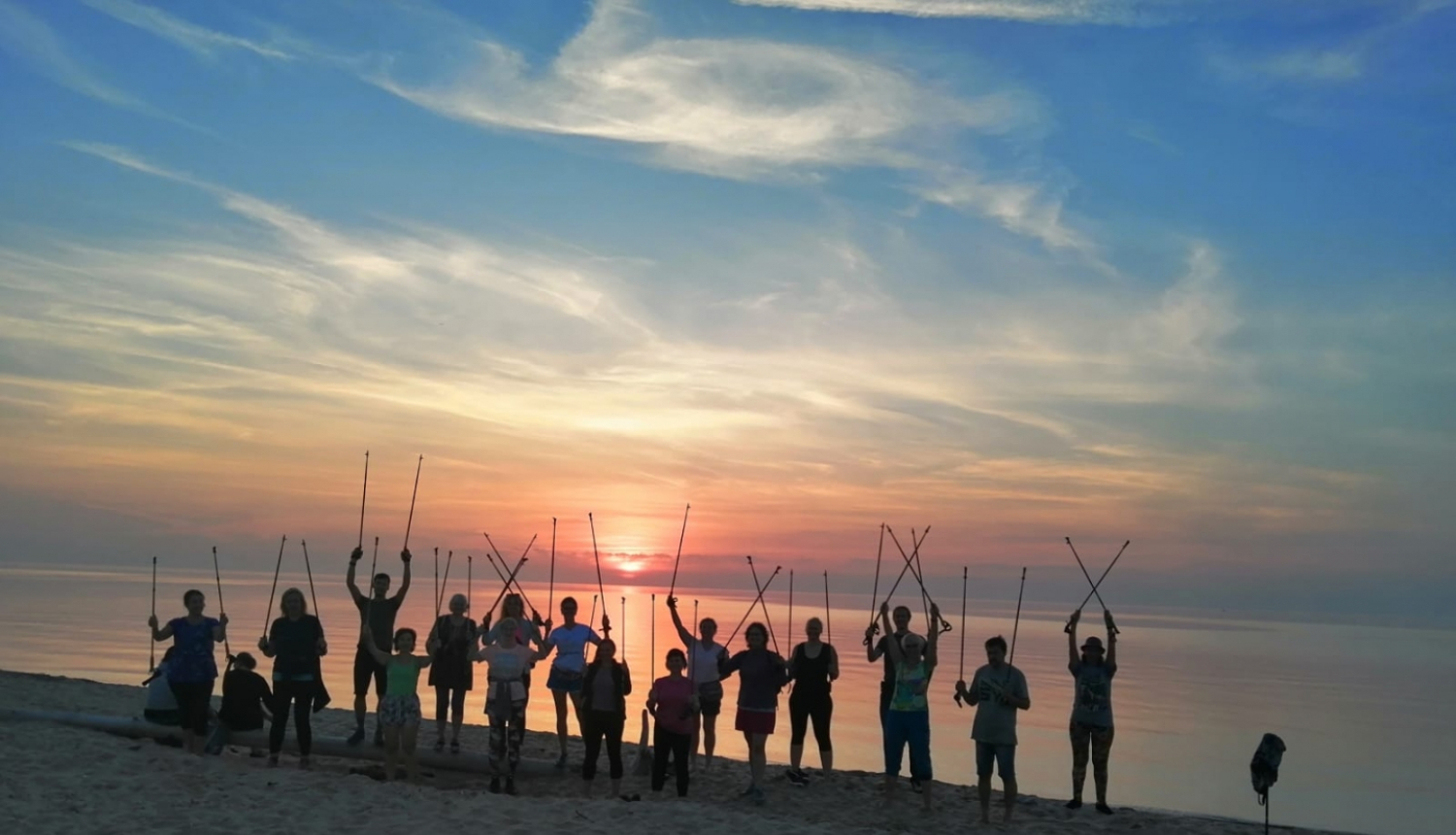 Nūjošana, saulriets, Carnikava. Foto: Ineta Mežule