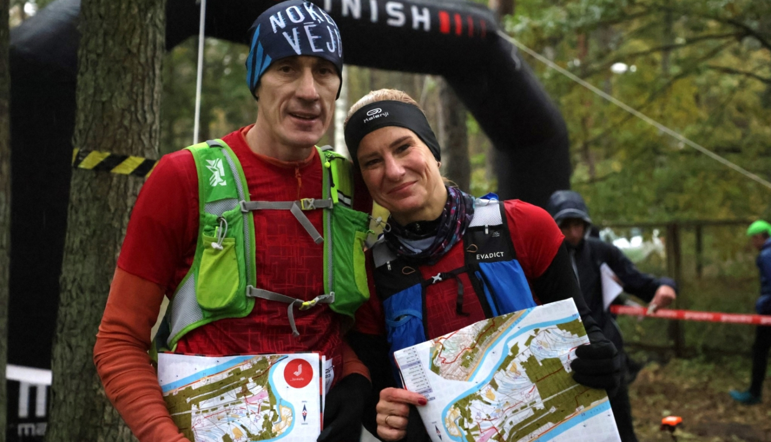 Eduards Pāķis un Sniedze Brakovska. Foto: Valdis Paeglis