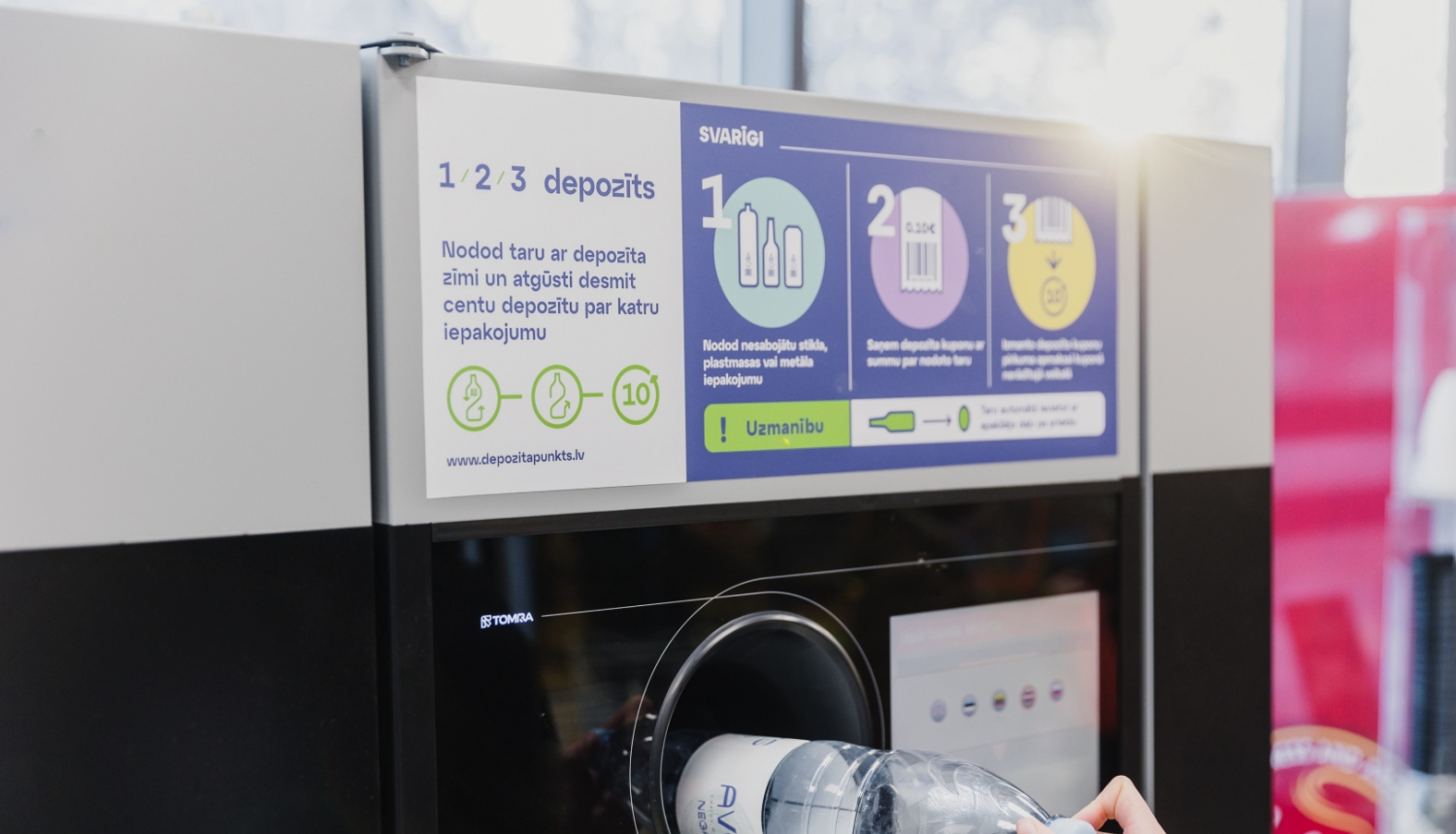 Depozīta taras nodošana