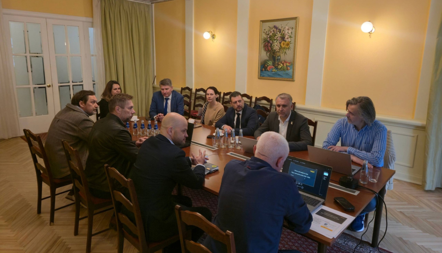 Rīgas metropoles tikšanās, Ādažu novadu pārstāv priekšsēdētāja pienākumu izpildītājs Gatis Miglāns