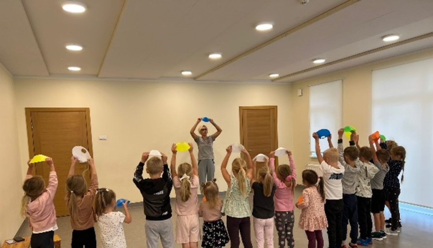 Ādažu privātās pirmsskolas izglītības iestādē “Patnis” septembrī īstenotas ritmikas nodarbības