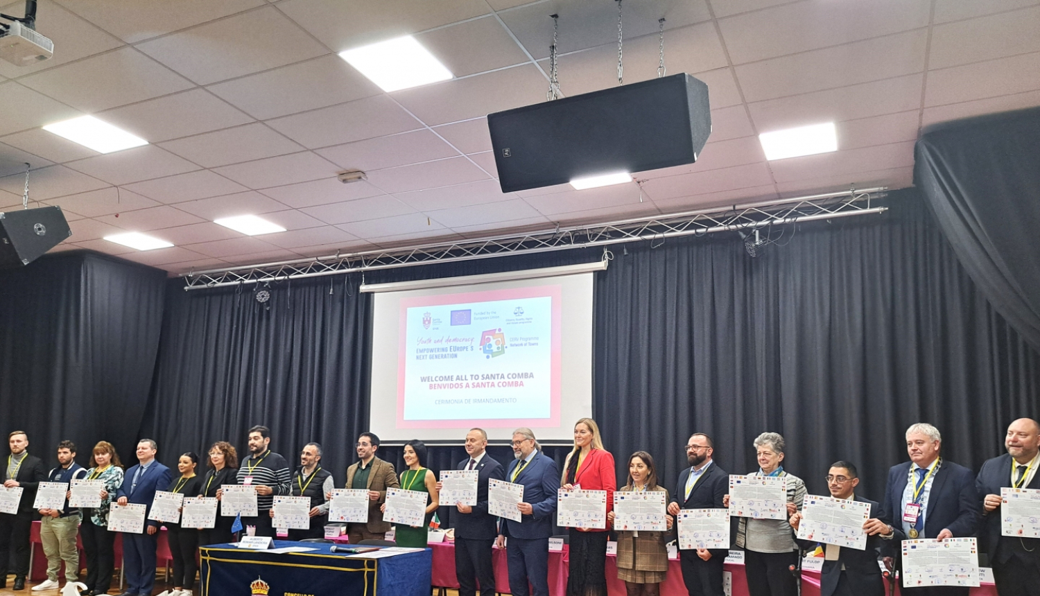 Santa Komba līguma parakstīšana