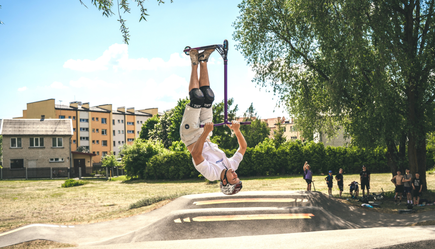 skūterfrīstails Gaujas svētkos