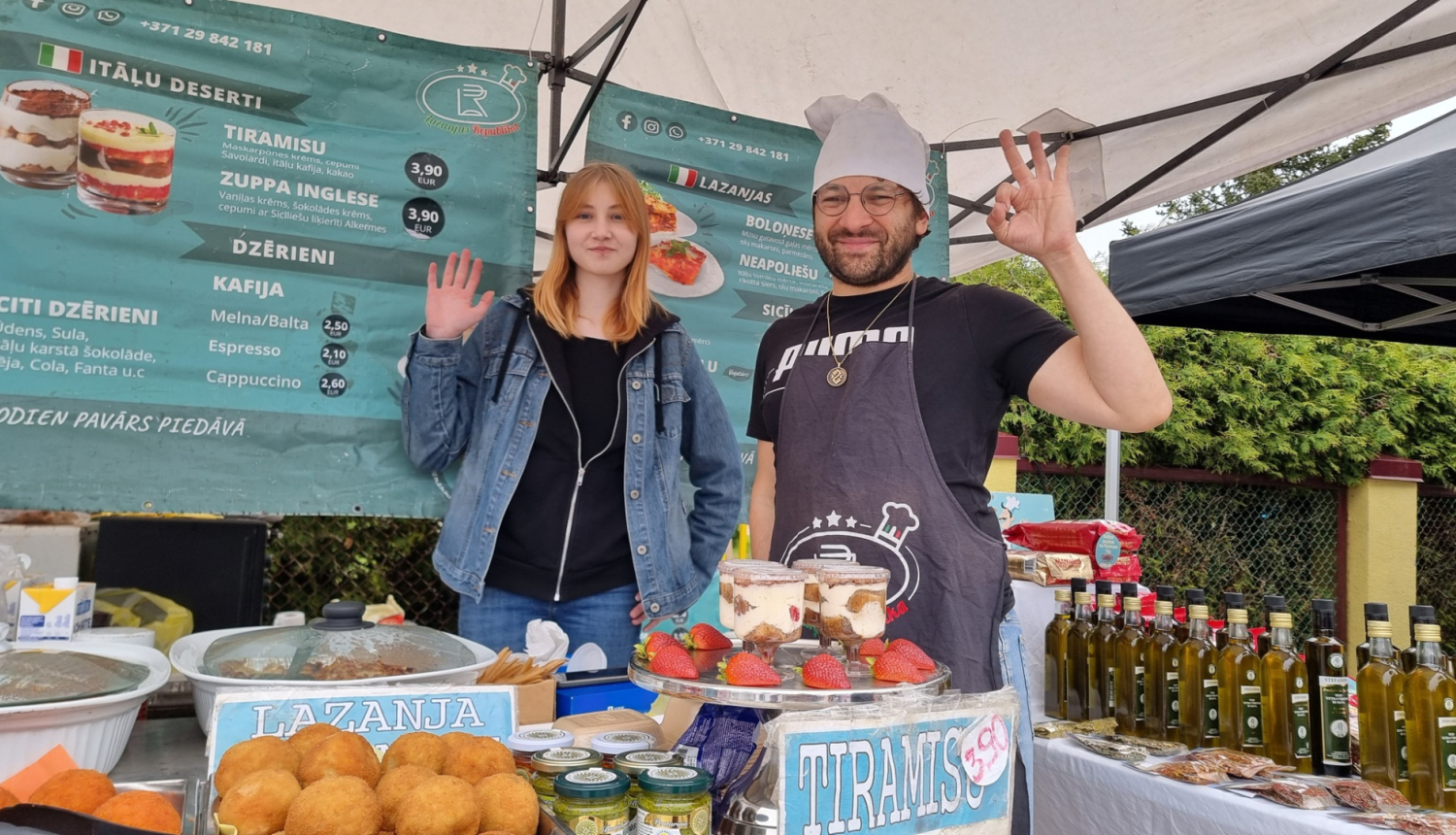 Tirdziņš - Lazanjas republika