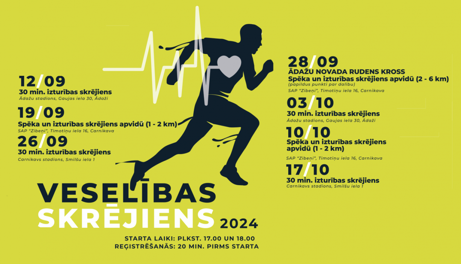 veselības skrējiens 2024