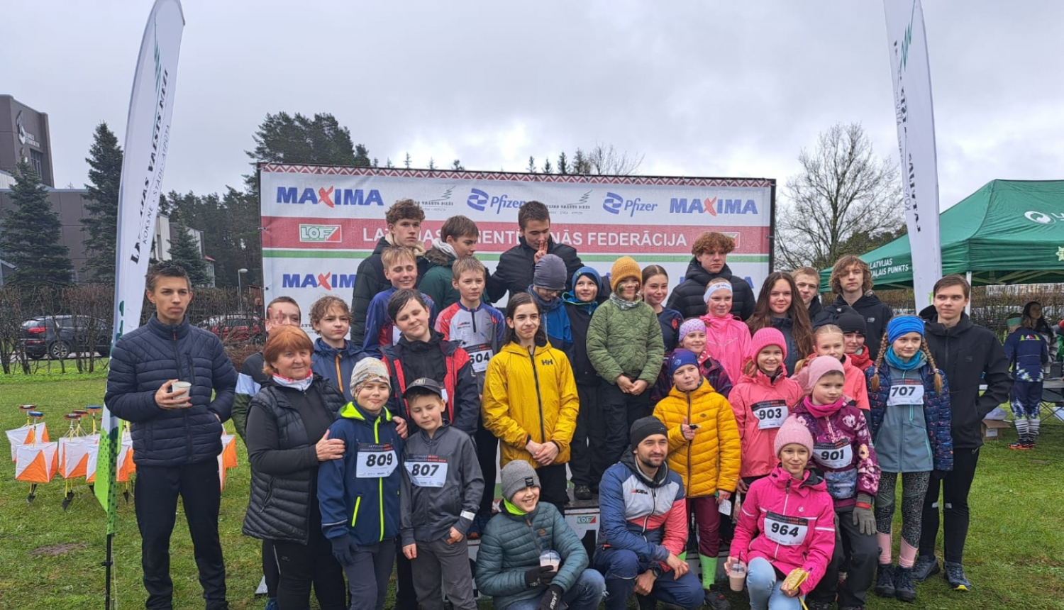 Ādažu vidusskola, orientēšanās kauss, 3. vieta