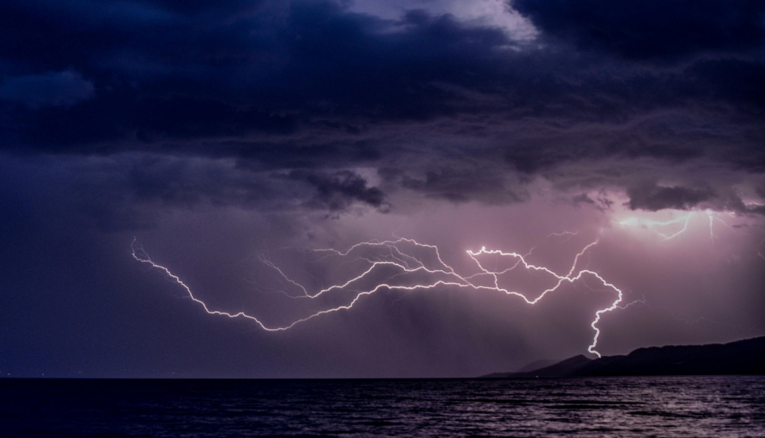 Zibens, pērkona negaiss, Pexels