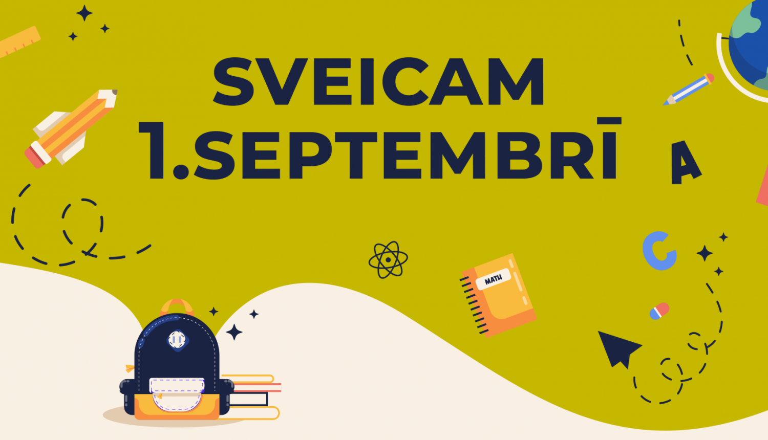 apsveikums 1.septembrī