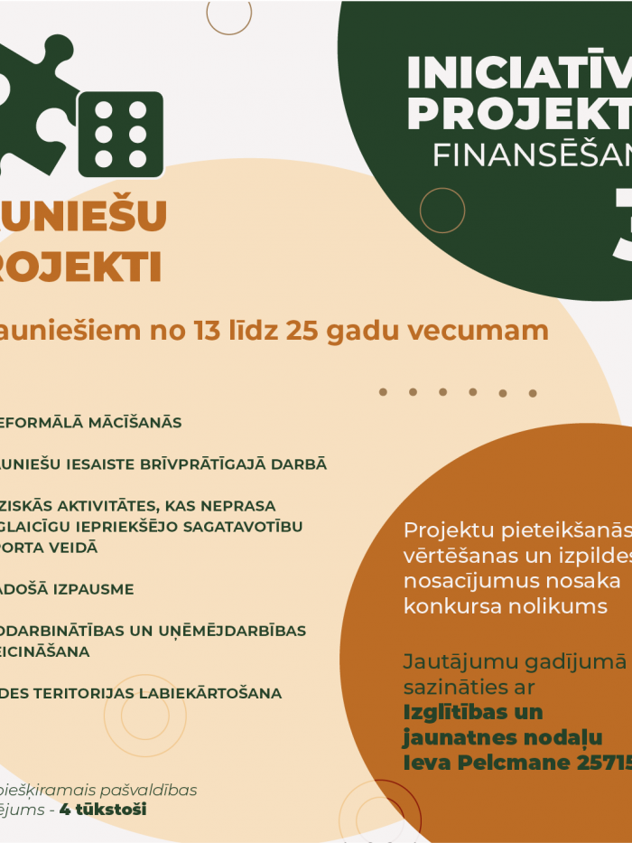 iniciatīvu projekti - jaunieši