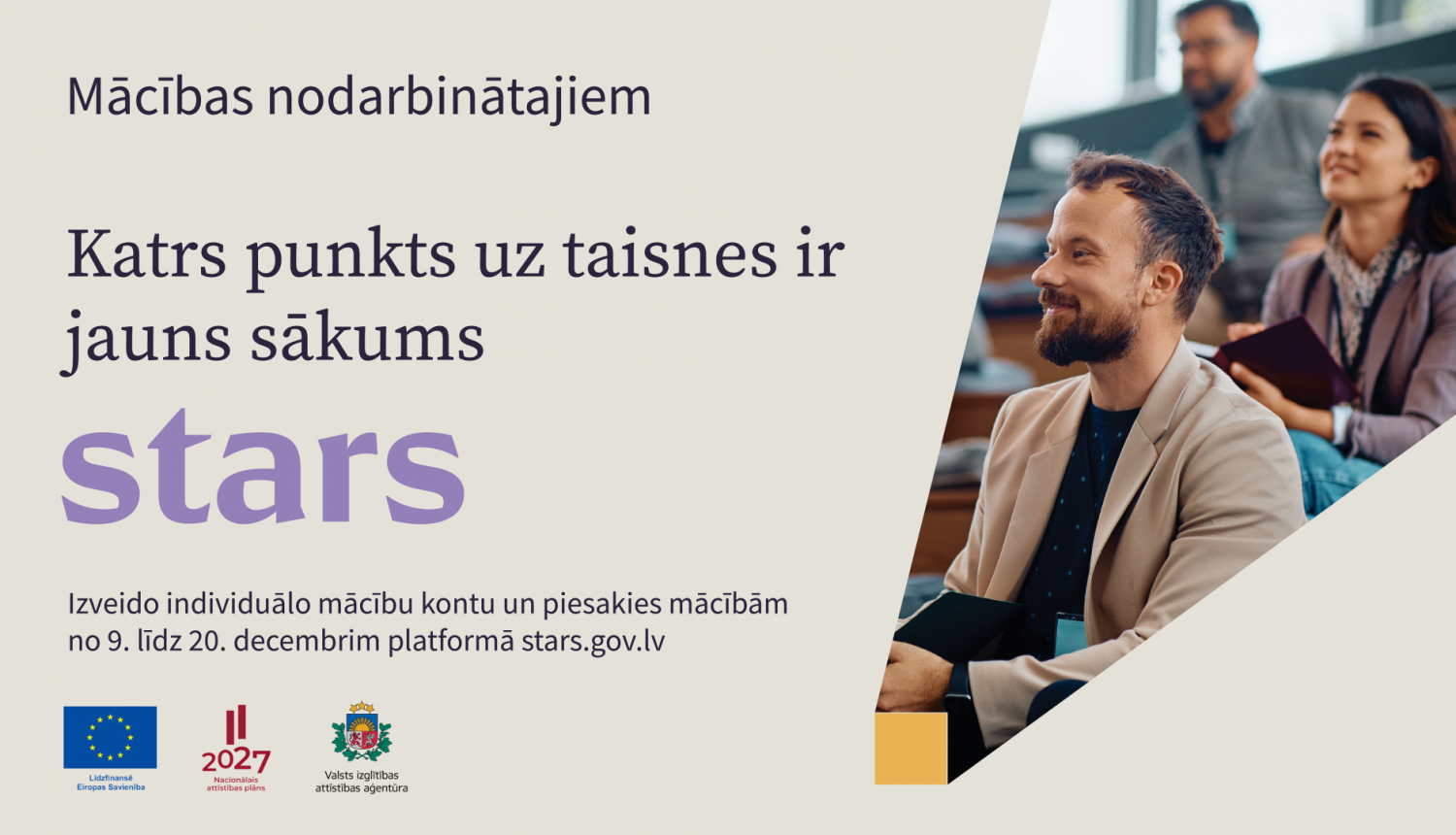 mācības pieaugušajiem, stars.lv