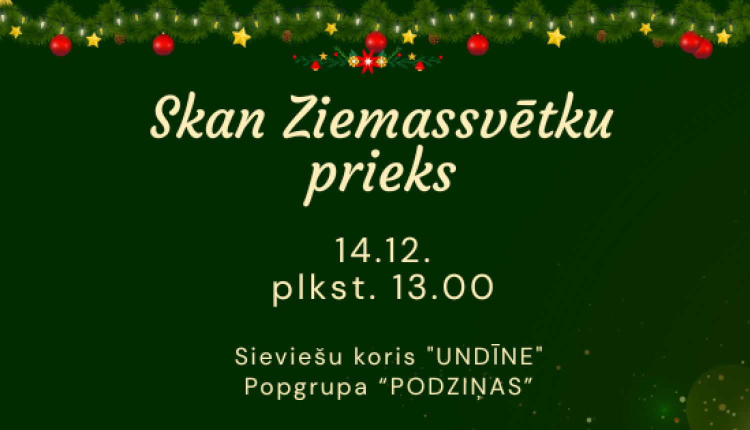 skan Ziemassvētku prieks