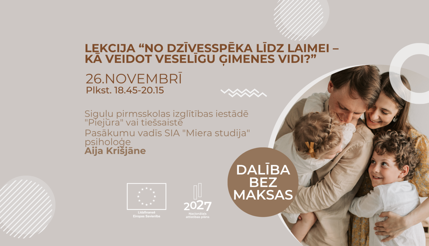 veselības lekcija Siguļos