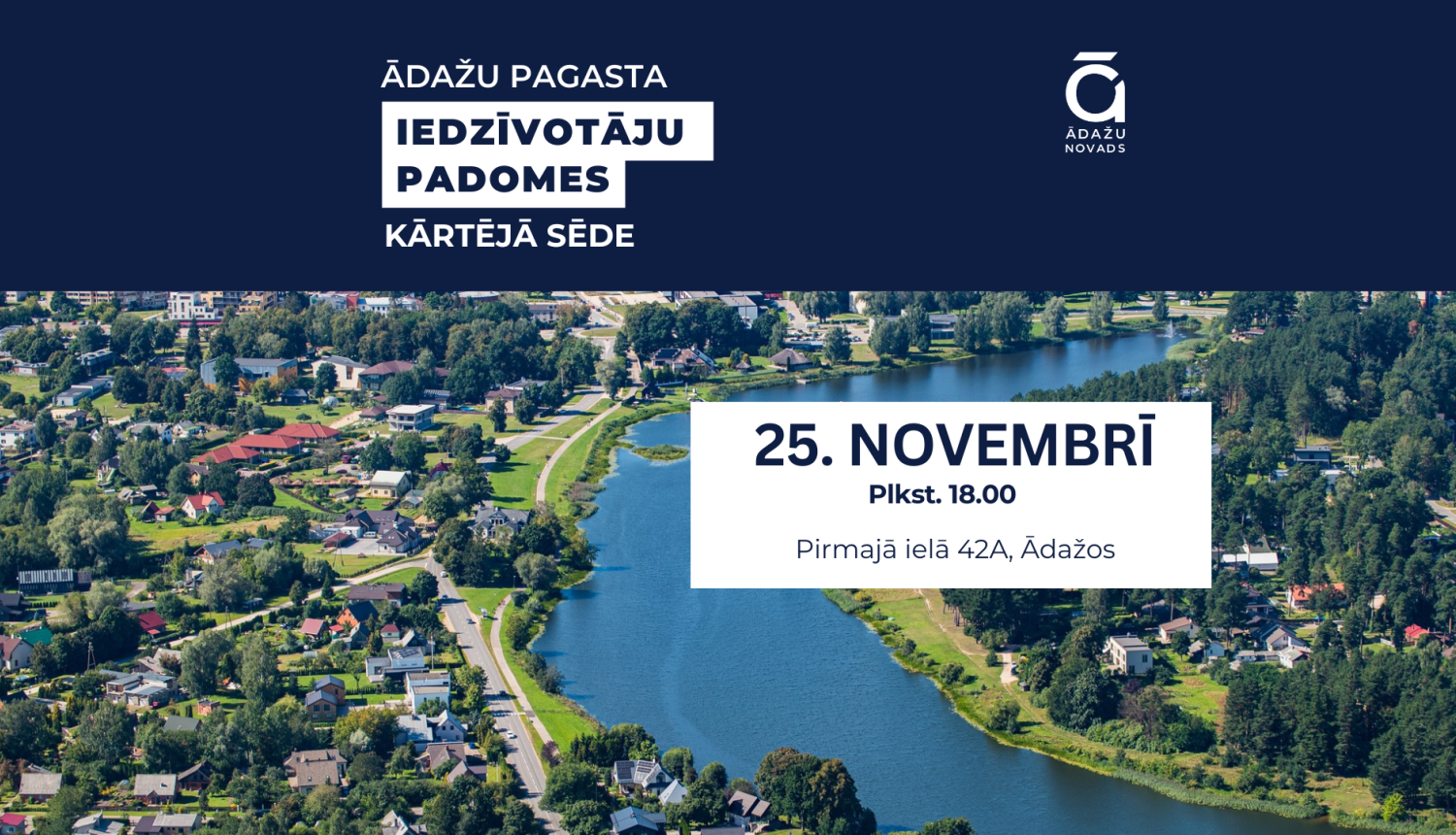 Ādažu pagasta iedzīvotāju padomes sanāksme