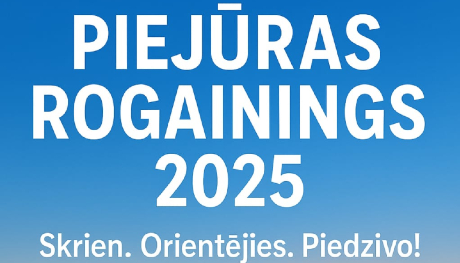 Piejūras rogainings 2025